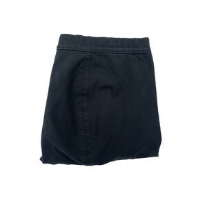 ST. JOHN Black‎ Pull On Cigarette Skinny Pants Women's Size 4 Cotton Blend